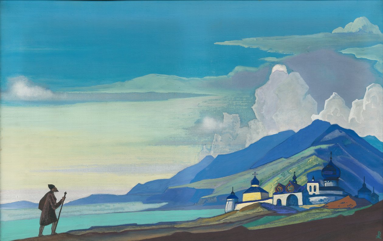 Pellegrino della Città Radiosa da Nicholas Roerich