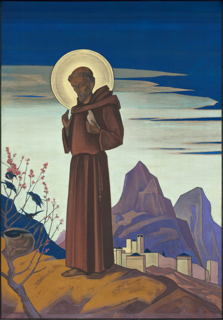 San Francesco, 1932 da Nicholas Roerich