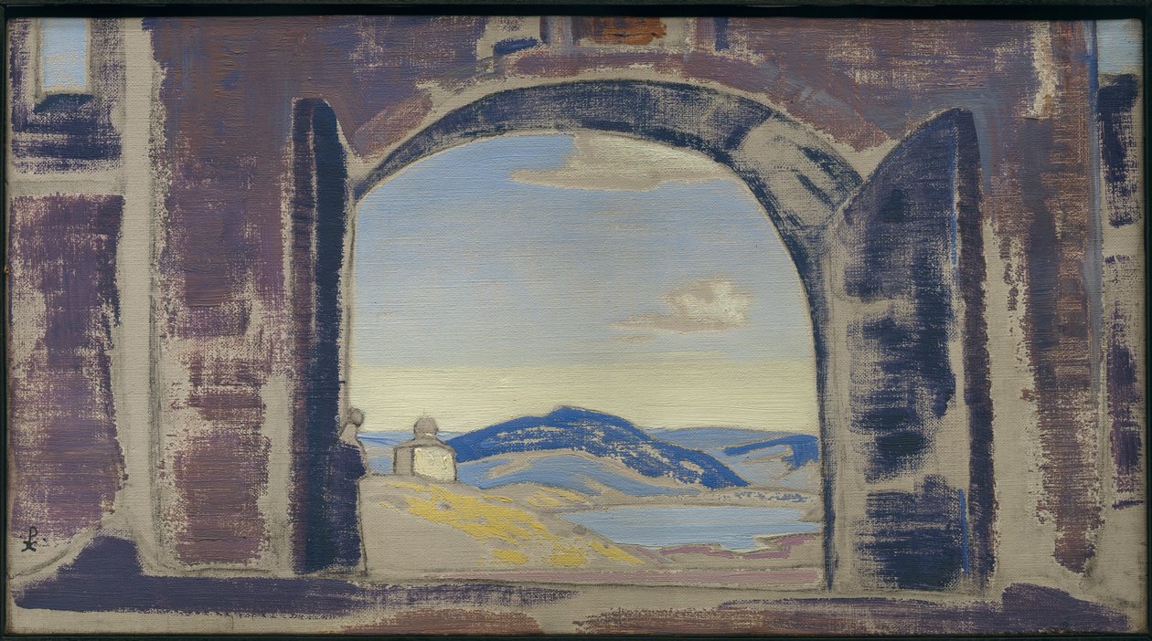 Studio per un dipinto, c.1922 da Nicholas Roerich