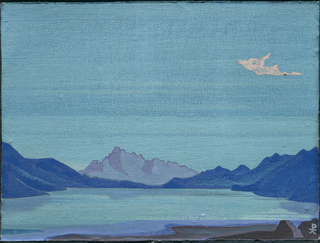 Laghi tibetani, 1933 da Nicholas Roerich