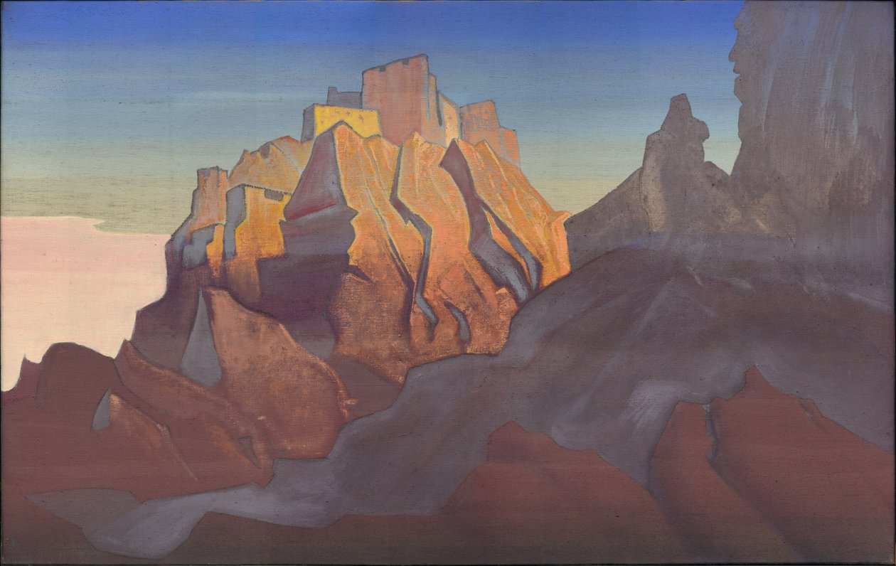 Rocca tibetana da Nicholas Roerich