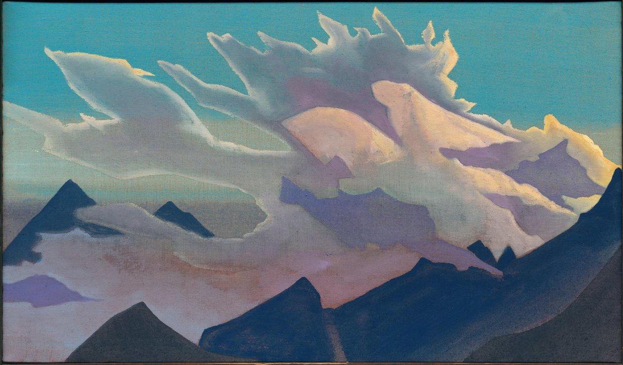 Guerriero della Luce, 1933 da Nicholas Roerich
