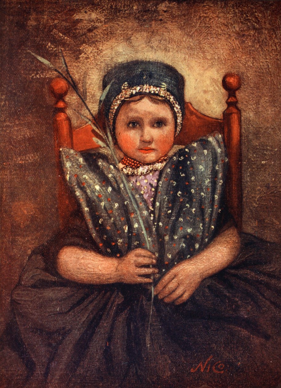 Una piccola fanciulla, 1904 da Nico Jungman