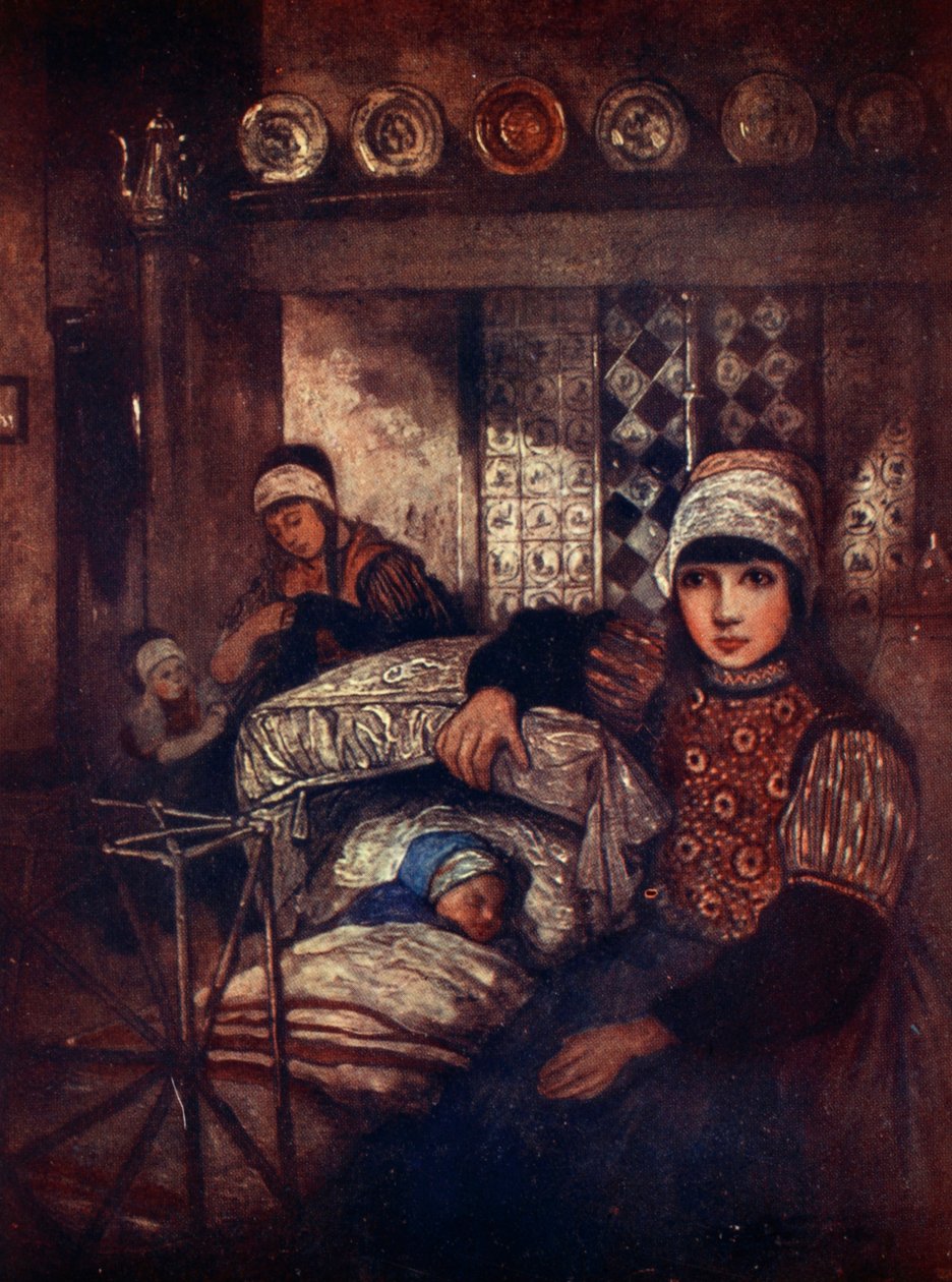Un interno di Marken, 1904 da Nico Jungman