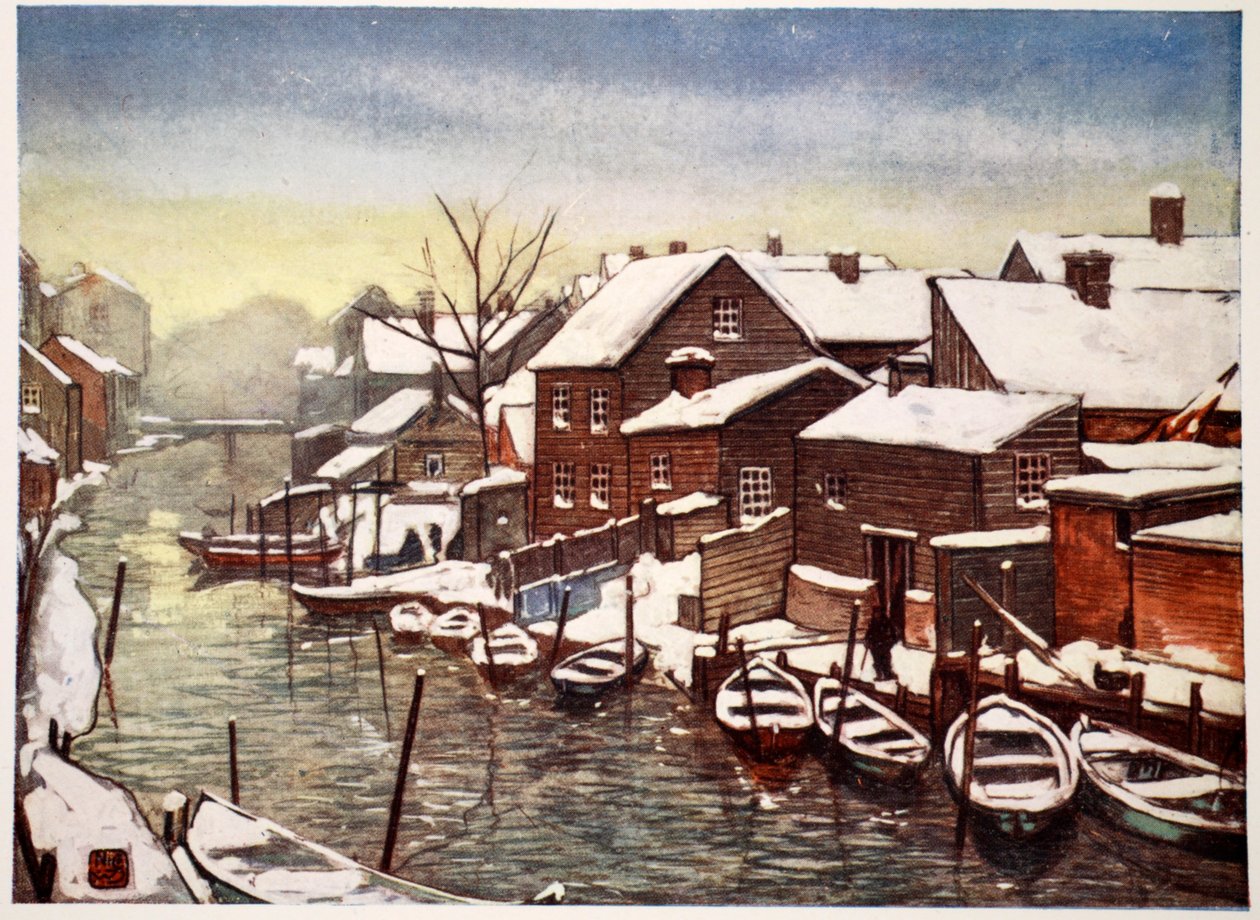 Vecchio canale, Christiania da Nico Jungman