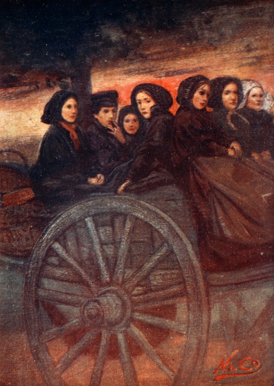 Ritorno dal mercato, 1904 da Nico Jungman