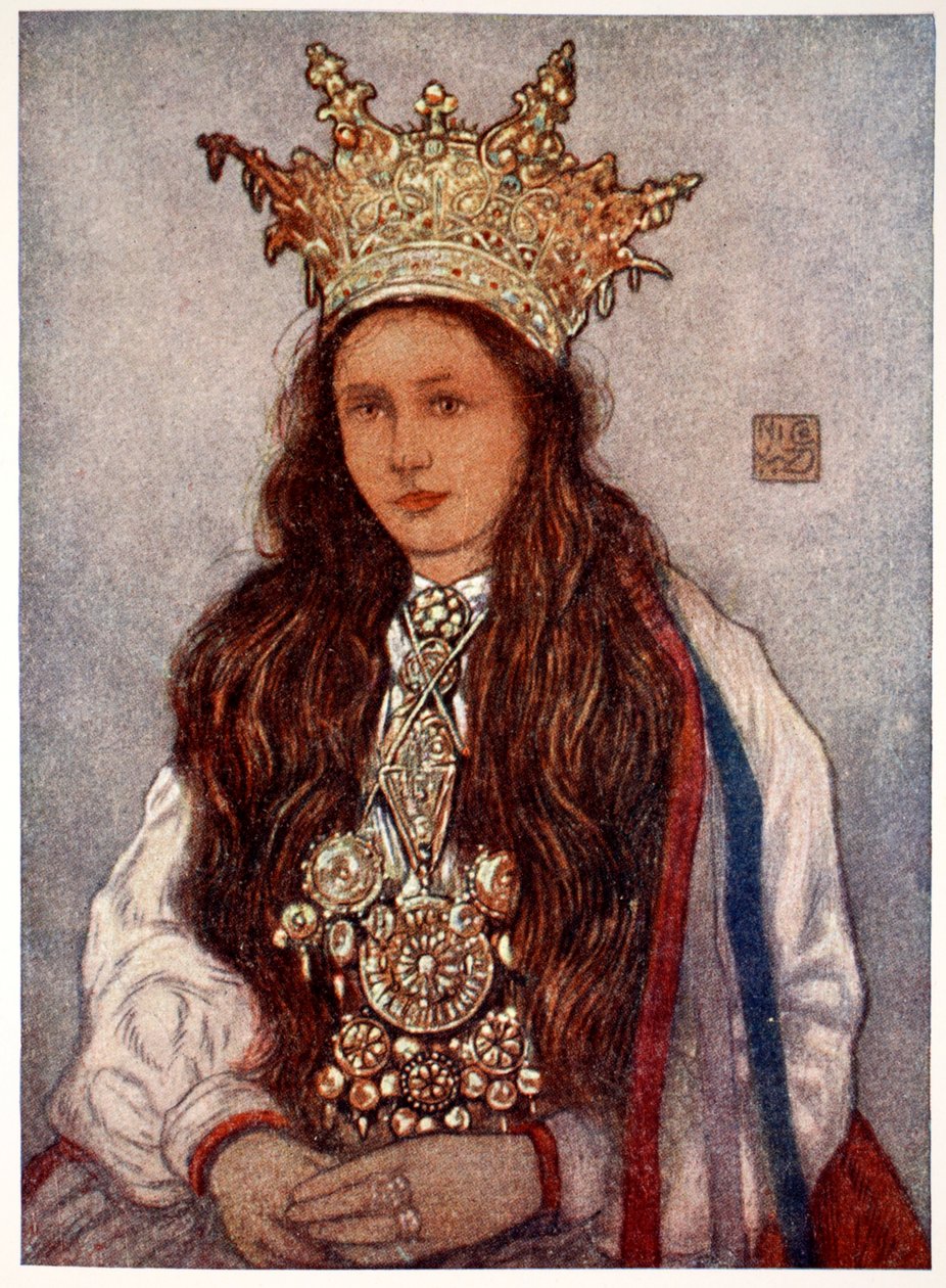 Una sposa di Hardanger, 1905 da Nico Jungman