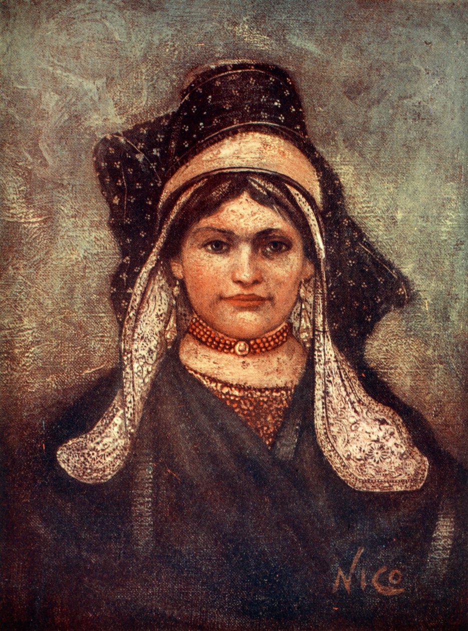 Donna di Hulst, 1904 da Nico Jungman