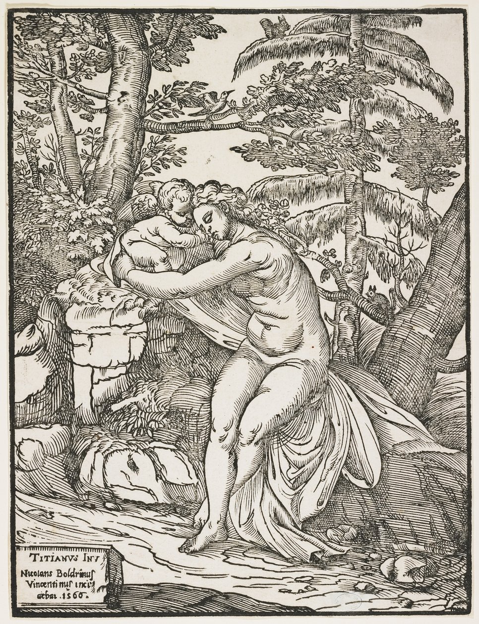 Venere e Cupido da Nicolò Boldrini