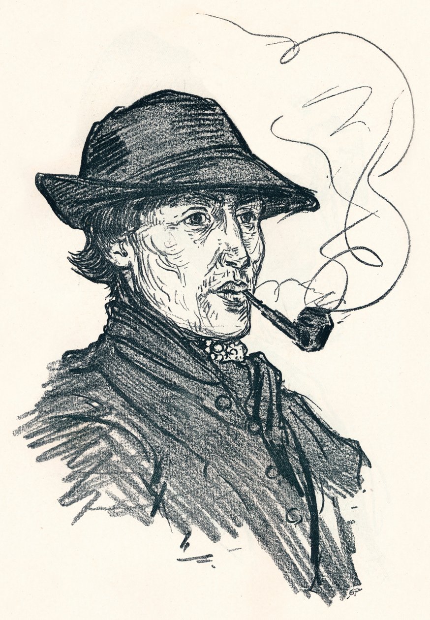 Schizzo di Nico Jungmann, c1900 da Nicolaas Wilhelm Jungmann