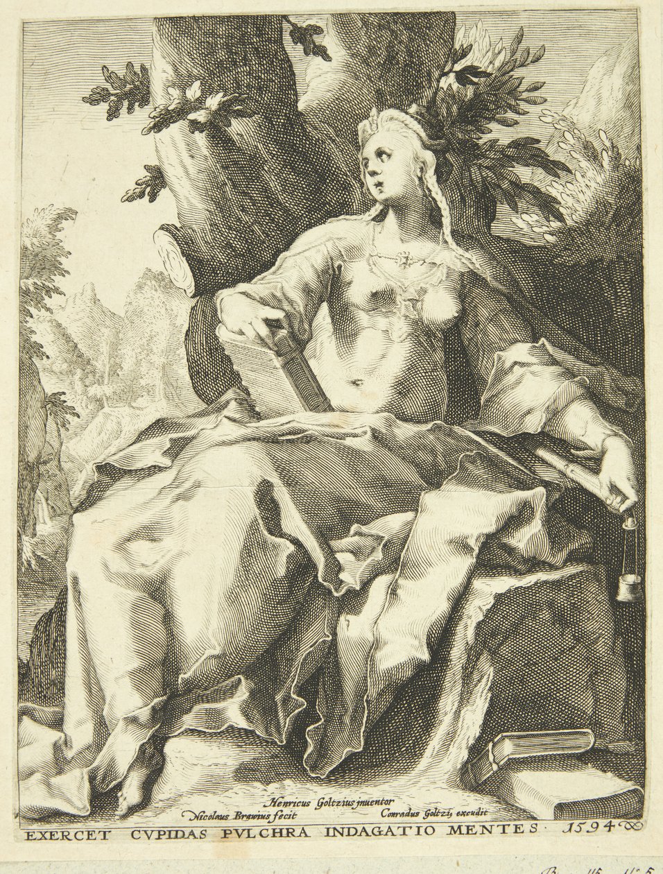 Allegoria della verità da Nicolaes Braeu