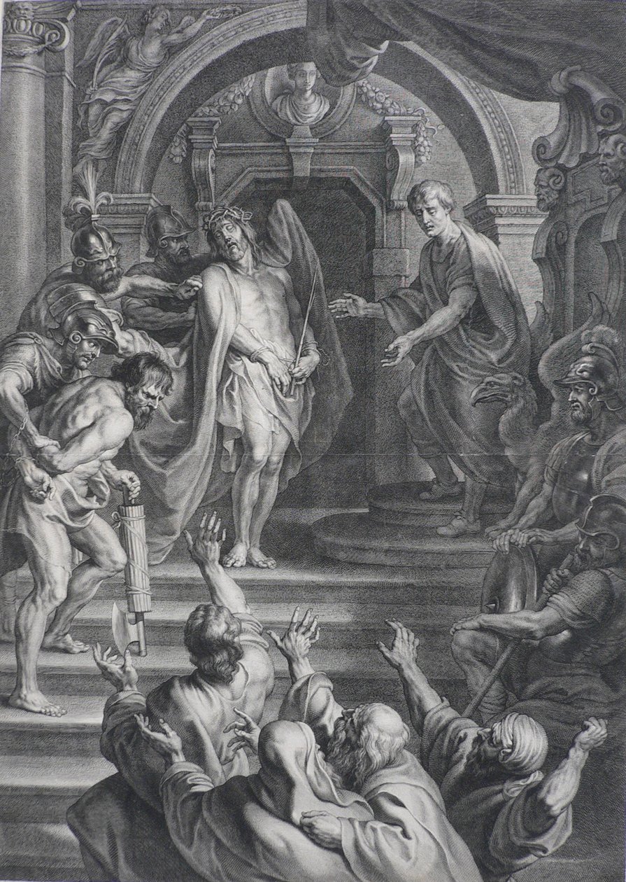 Ecce Homo, dopo Peter Paul Rubens da Nicolaes Lauwers