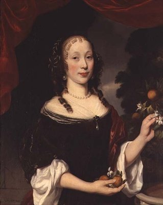 Ritratto di una signora da Nicolaes Maes