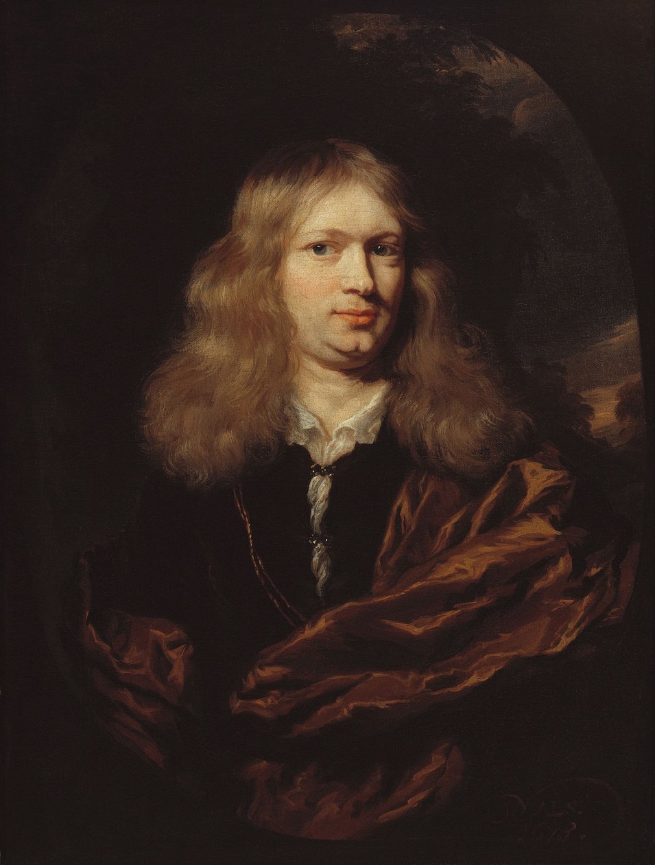 Ritratto di un giovane uomo da Nicolaes Maes