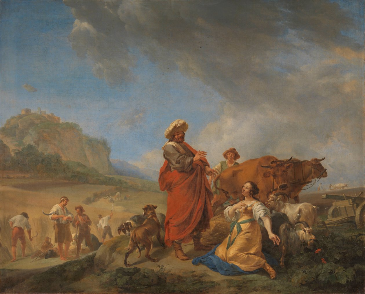Ruth e Boas da Nicolaes Pietersz Berchem
