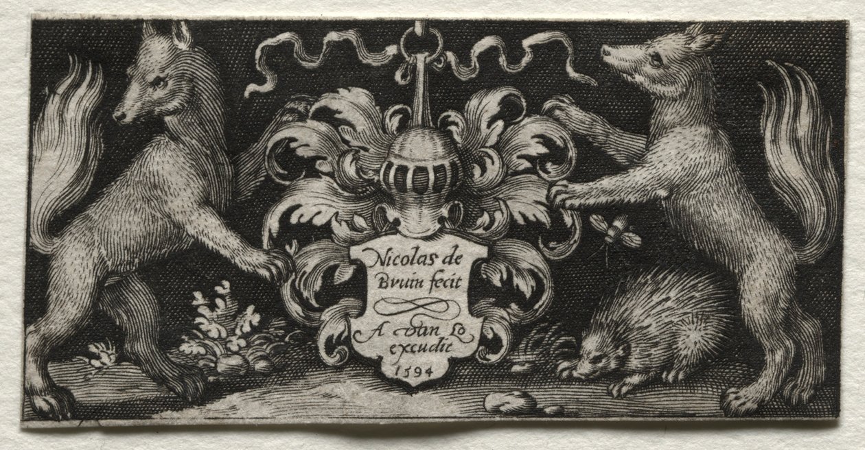 Stemma, 1594 da Nicolaes de Bruyn