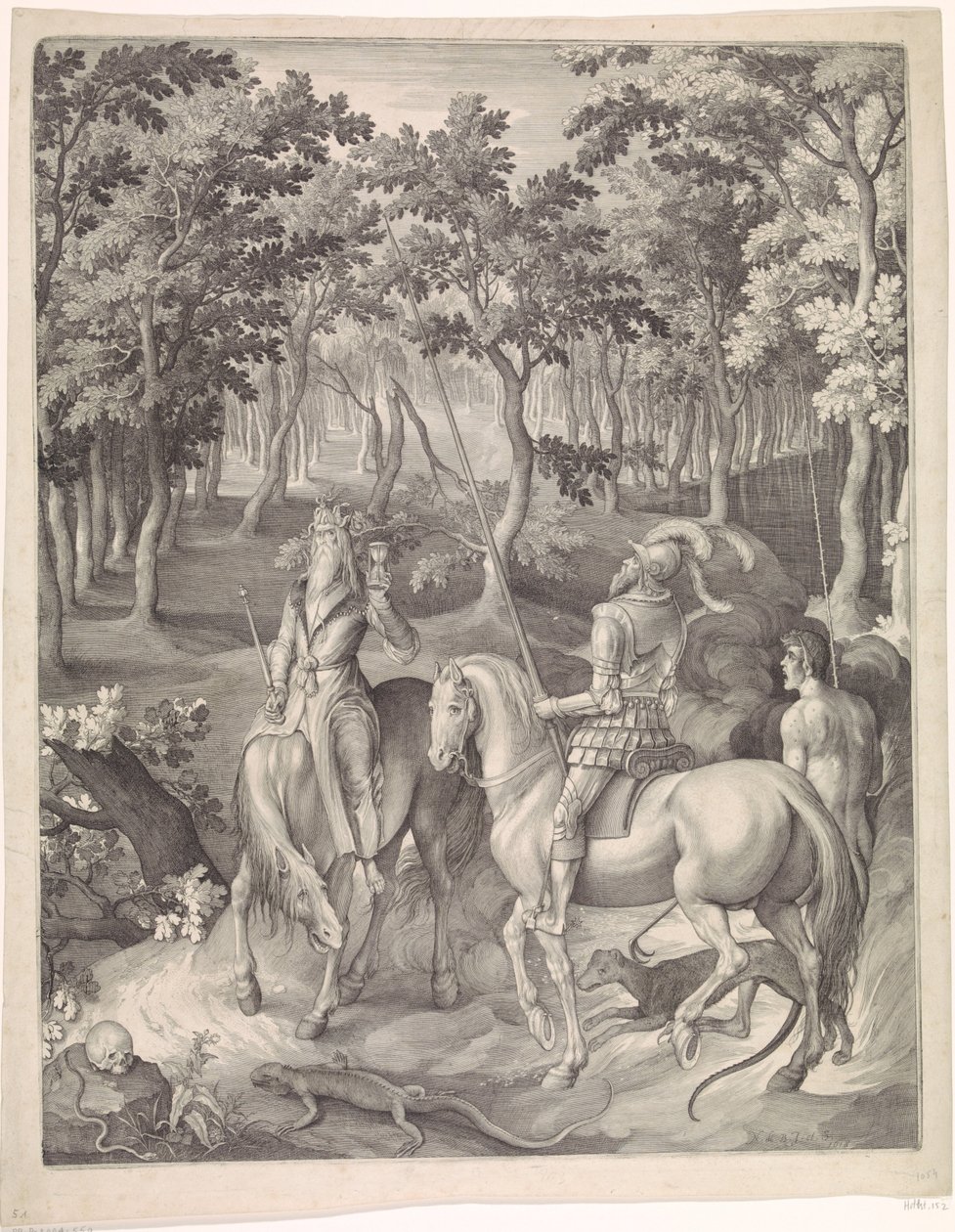 Cavaliere, Morte e Diavolo da Nicolaes de Bruyn