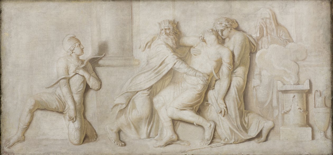 La morte di Achille da Nicolai Abildgaard