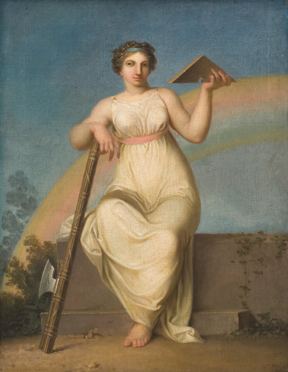 Giurisprudenza (figura allegorica) da Nicolai Abraham Abildgaard