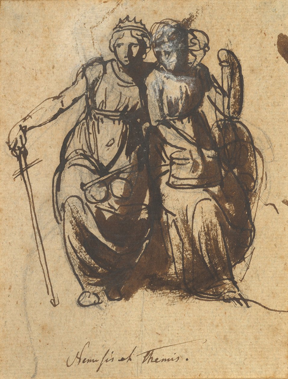 Nemesi e Temi da Nicolai Abraham Abildgaard
