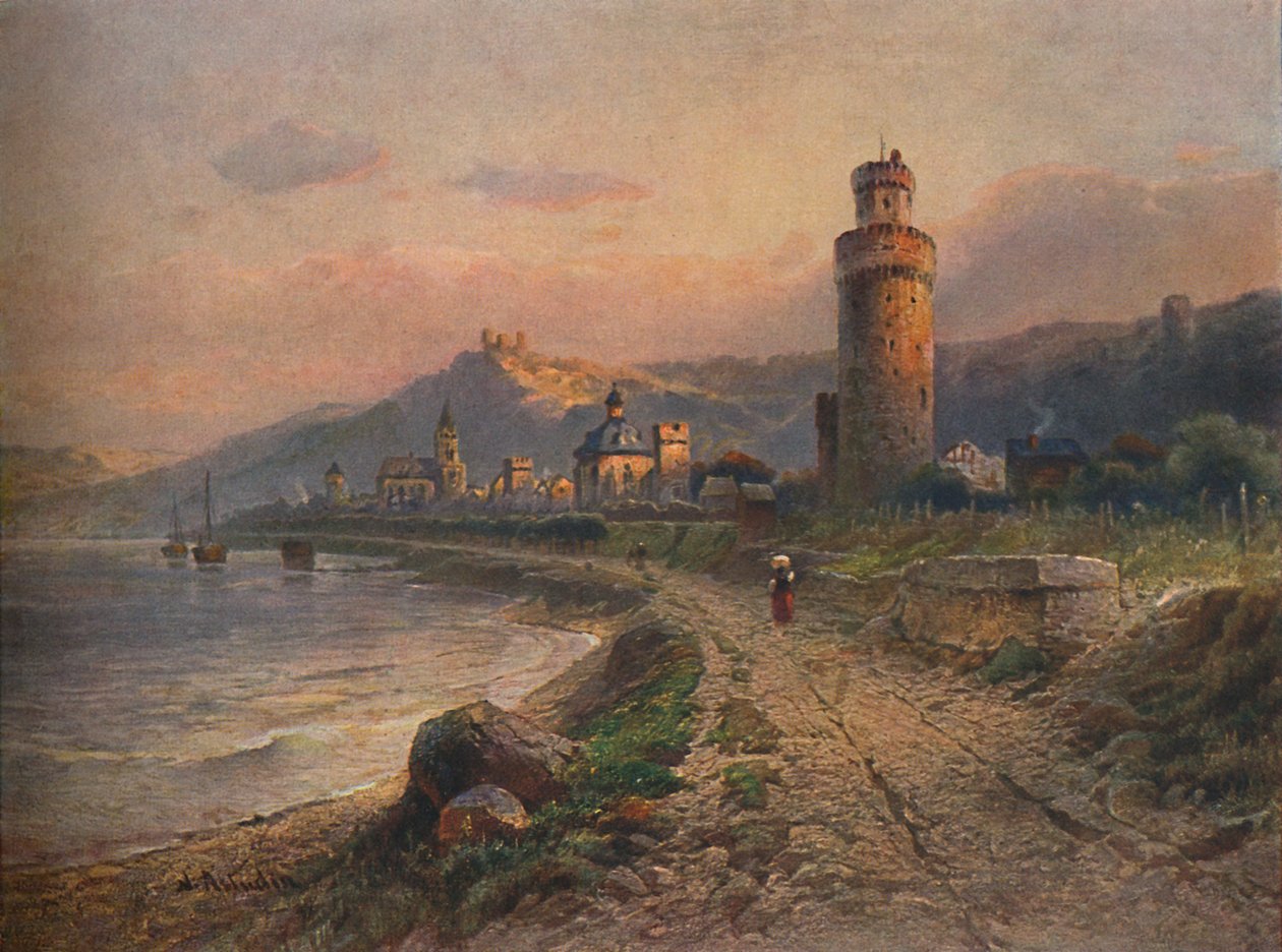 Oberwesel, 1923 da Nicolai Astudin