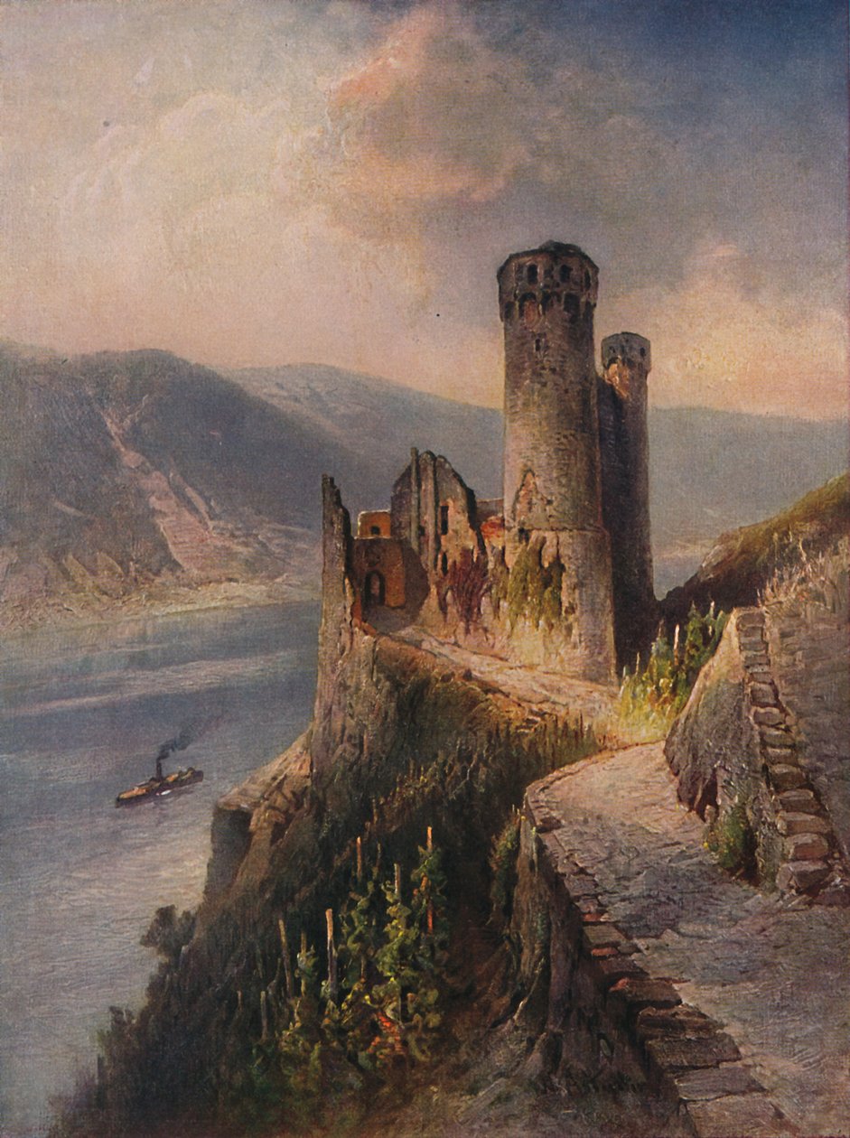 Rovine di Ehrenfels, Castello di Ehrenfels, 1923 da Nicolai Astudin