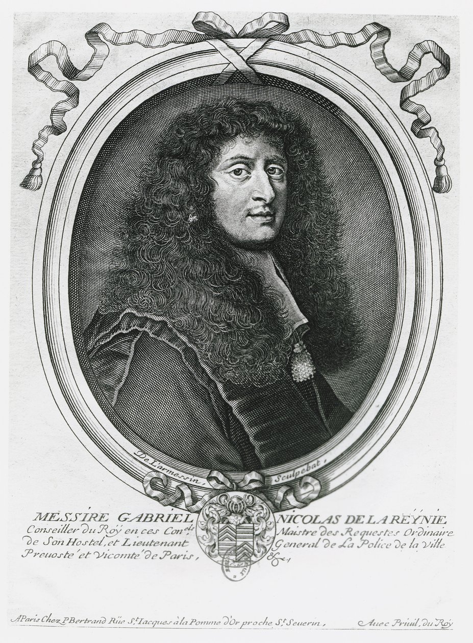 Gabriel Nicolas de la Reynie da Nicolas II de Larmessin
