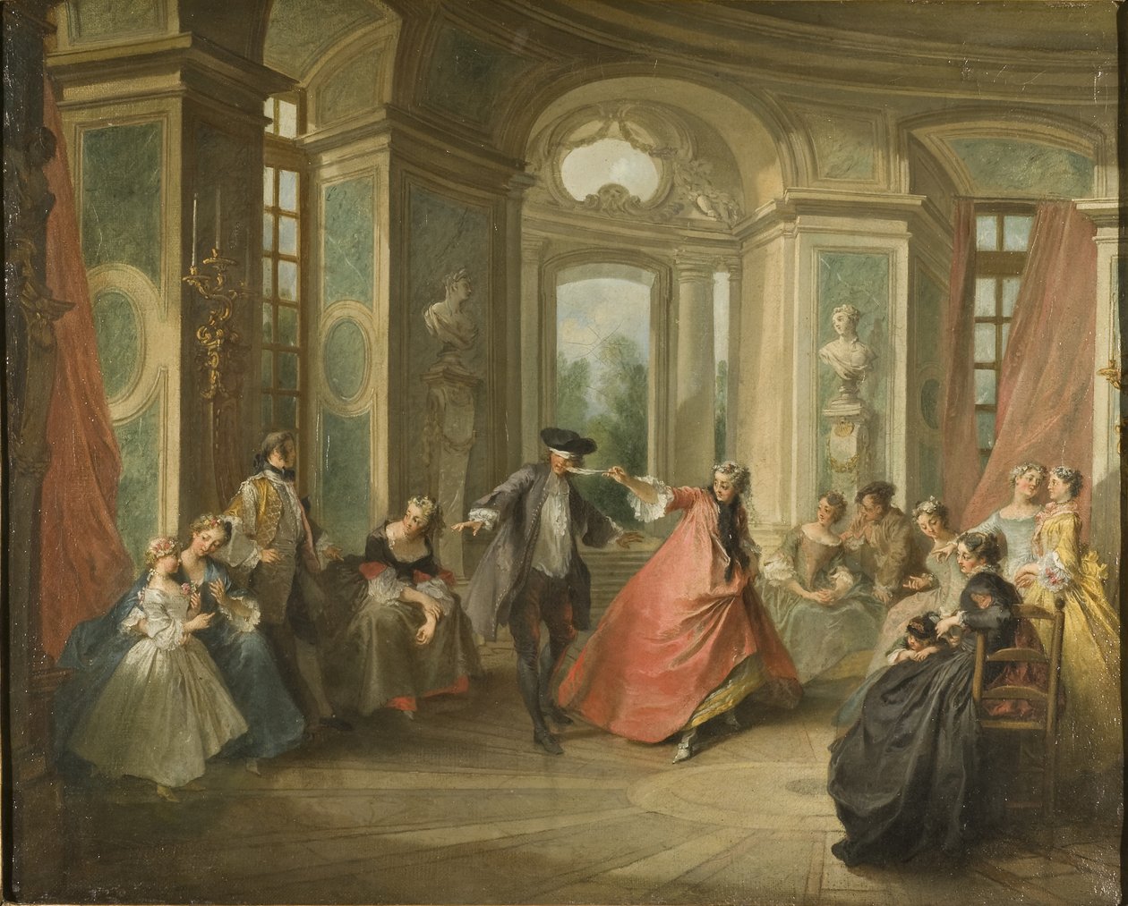 Mosca cieca da Nicolas Lancret