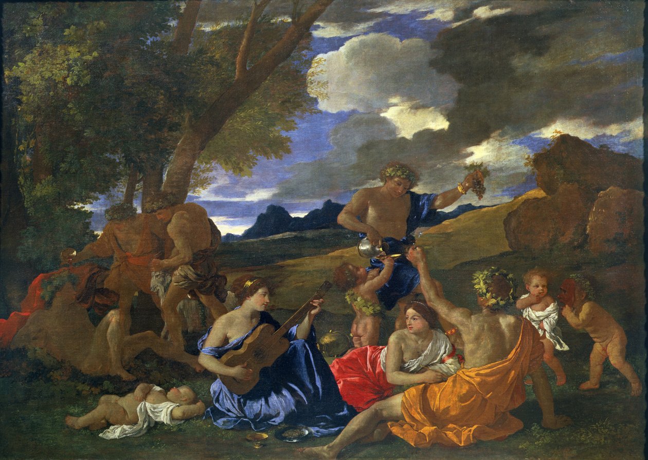 Scena Baccanale da Nicolas Poussin