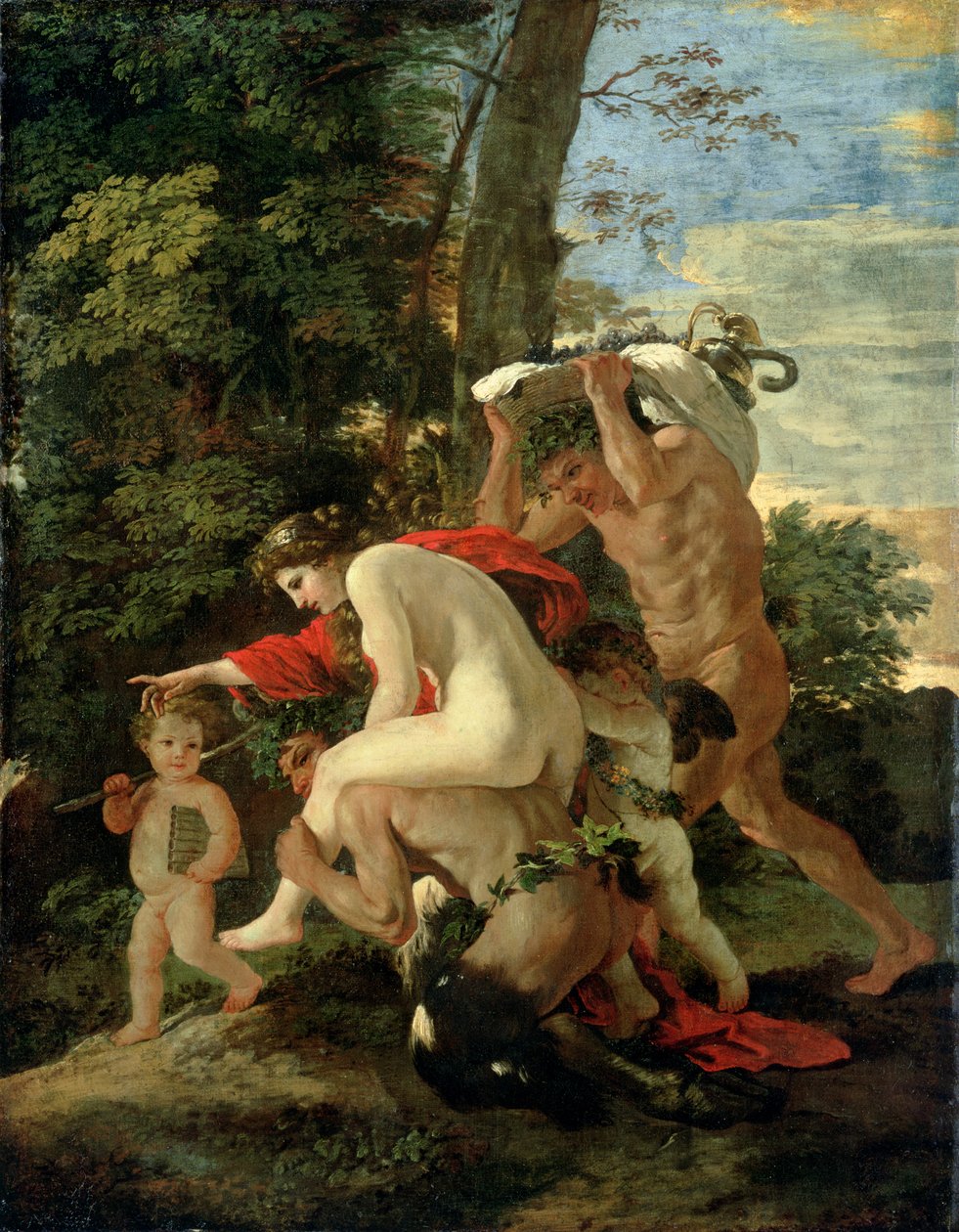 Scena bacchica, prima del 1630 da Nicolas Poussin