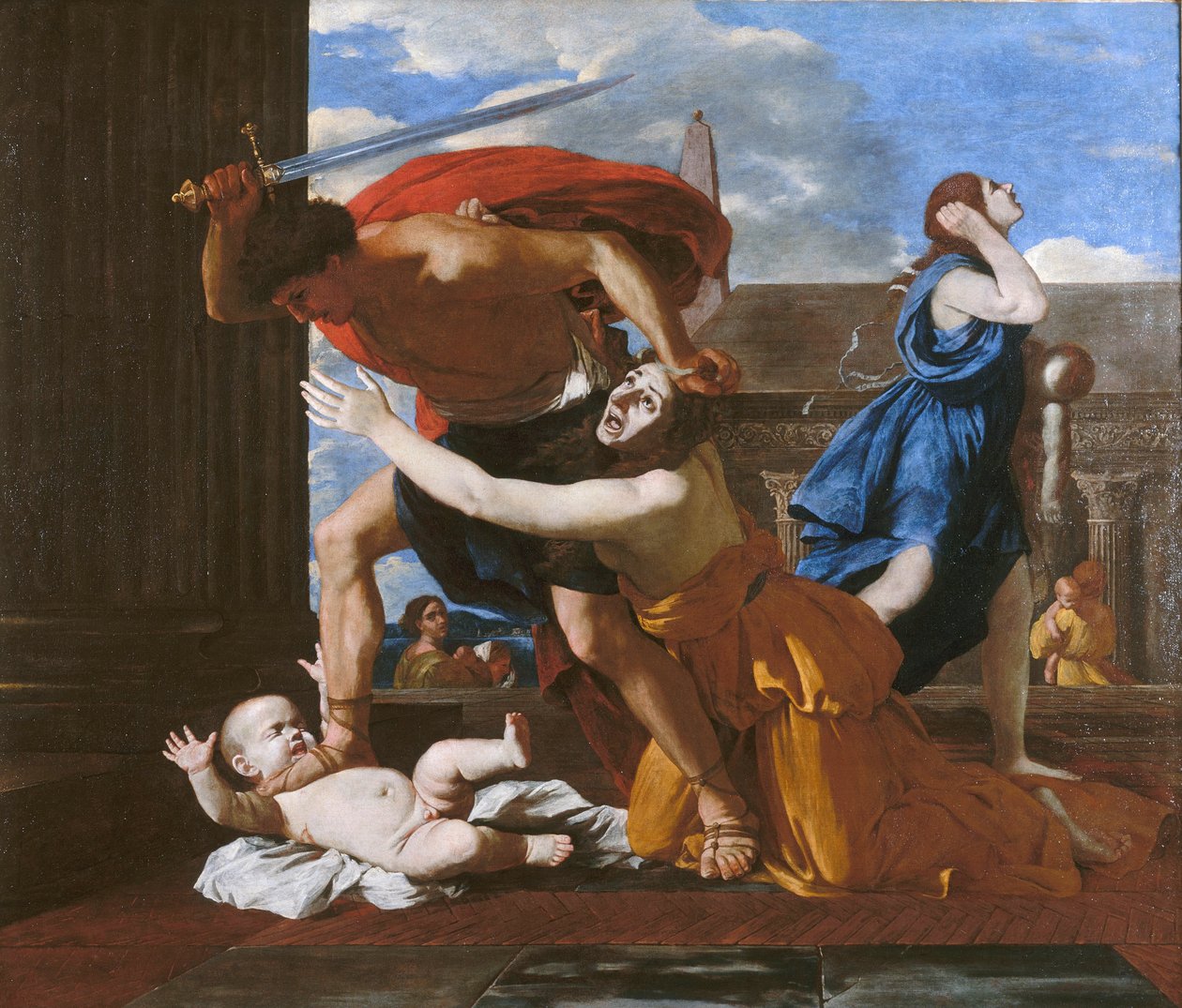 Il massacro degli innocenti da Nicolas Poussin