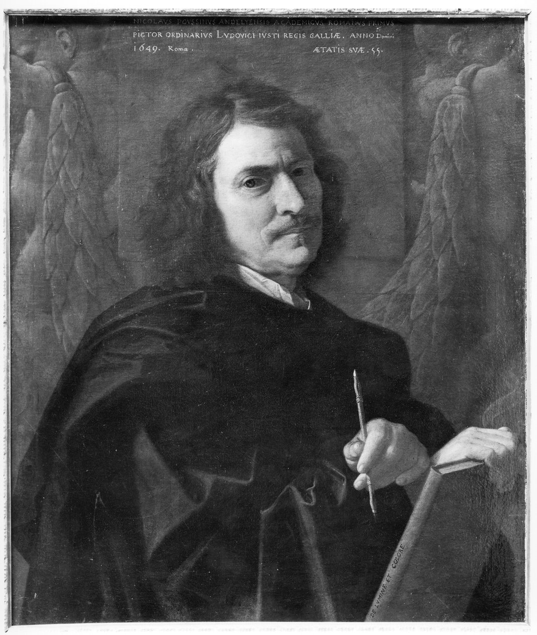 Autoritratto, 1649 da Nicolas Poussin
