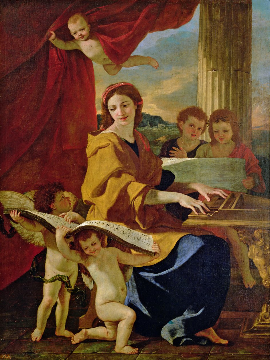 Santa Cecilia da Nicolas Poussin