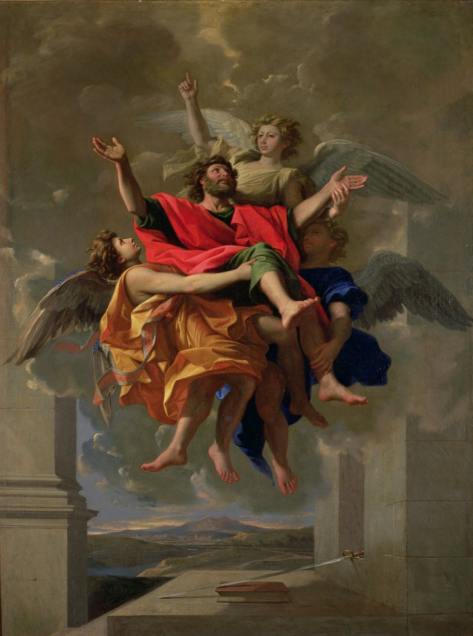 La visione di San Paolo, 1649-50 da Nicolas Poussin