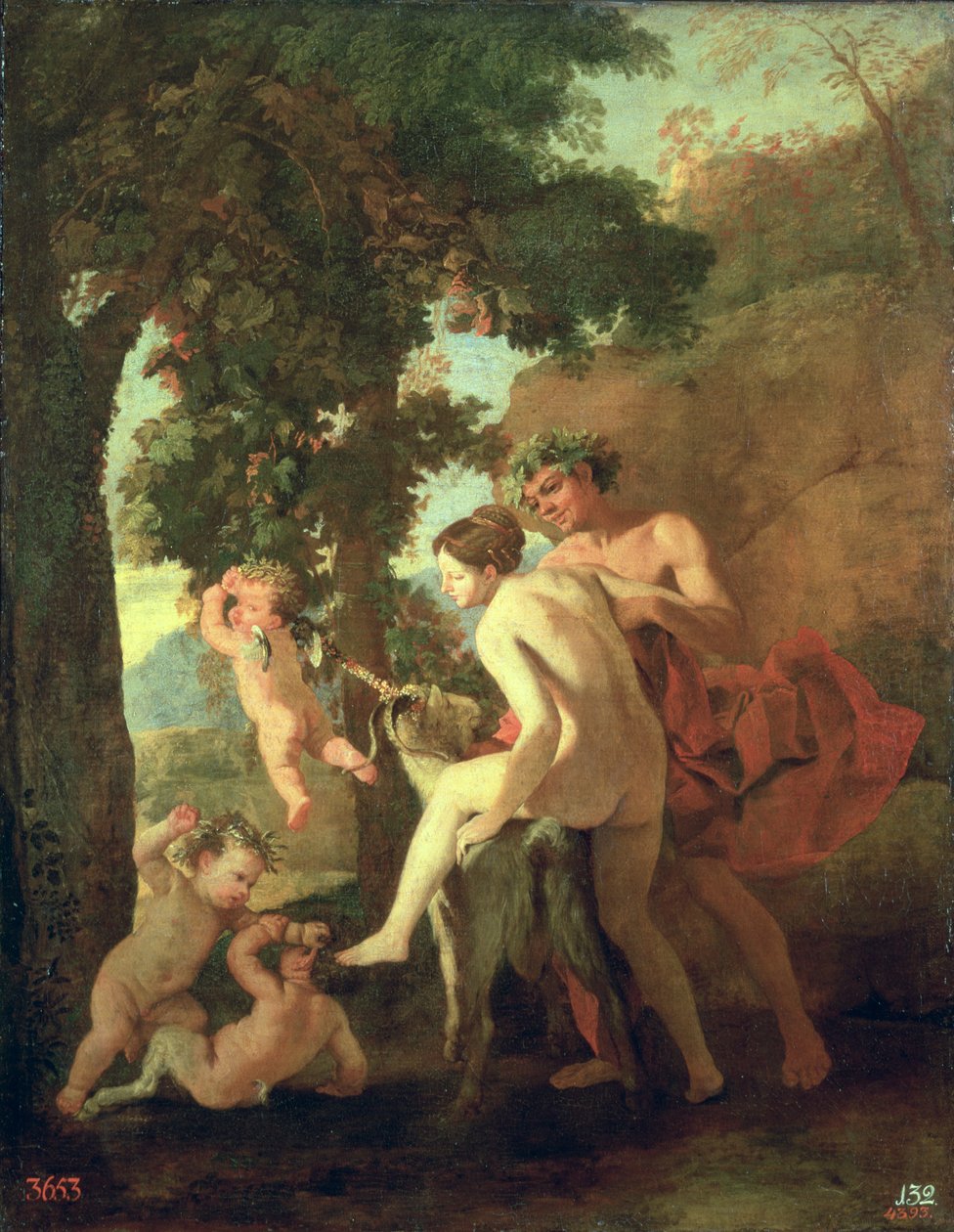 Venere, Fauno e Putti, primi anni 1630 da Nicolas Poussin