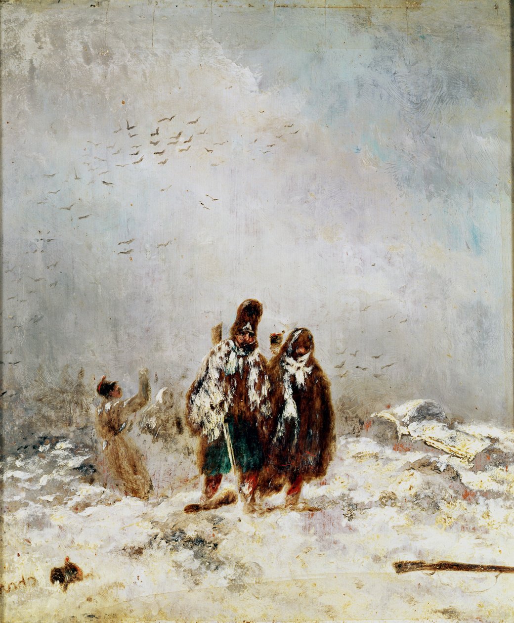 La ritirata dalla Russia da Nicolas Toussaint Charlet