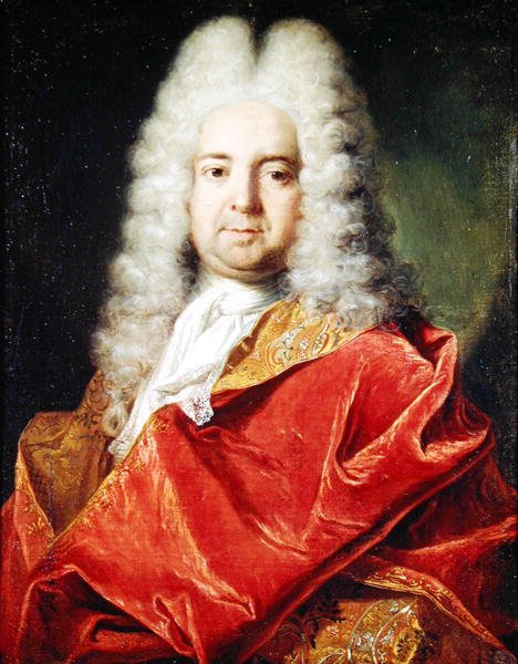 Ritratto presunto di un autoritratto in mantello rosso da Nicolas de Largillière