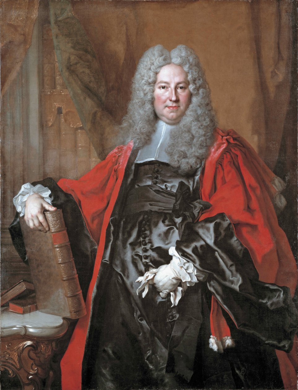 Ritratto di Barthélemy-Jean-Claude Pupil da Nicolas de Largillière