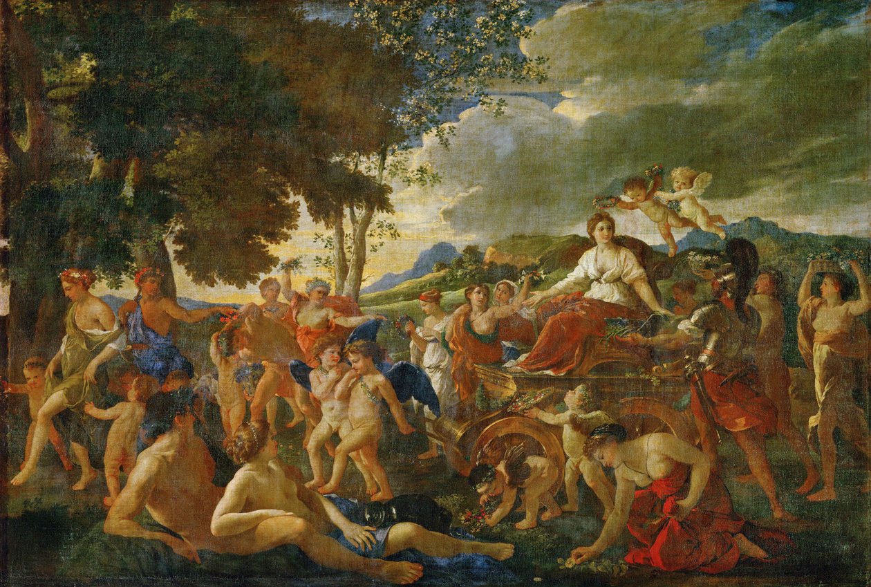 Il trionfo di Flora ... da Nicolas (attr.to) Poussin