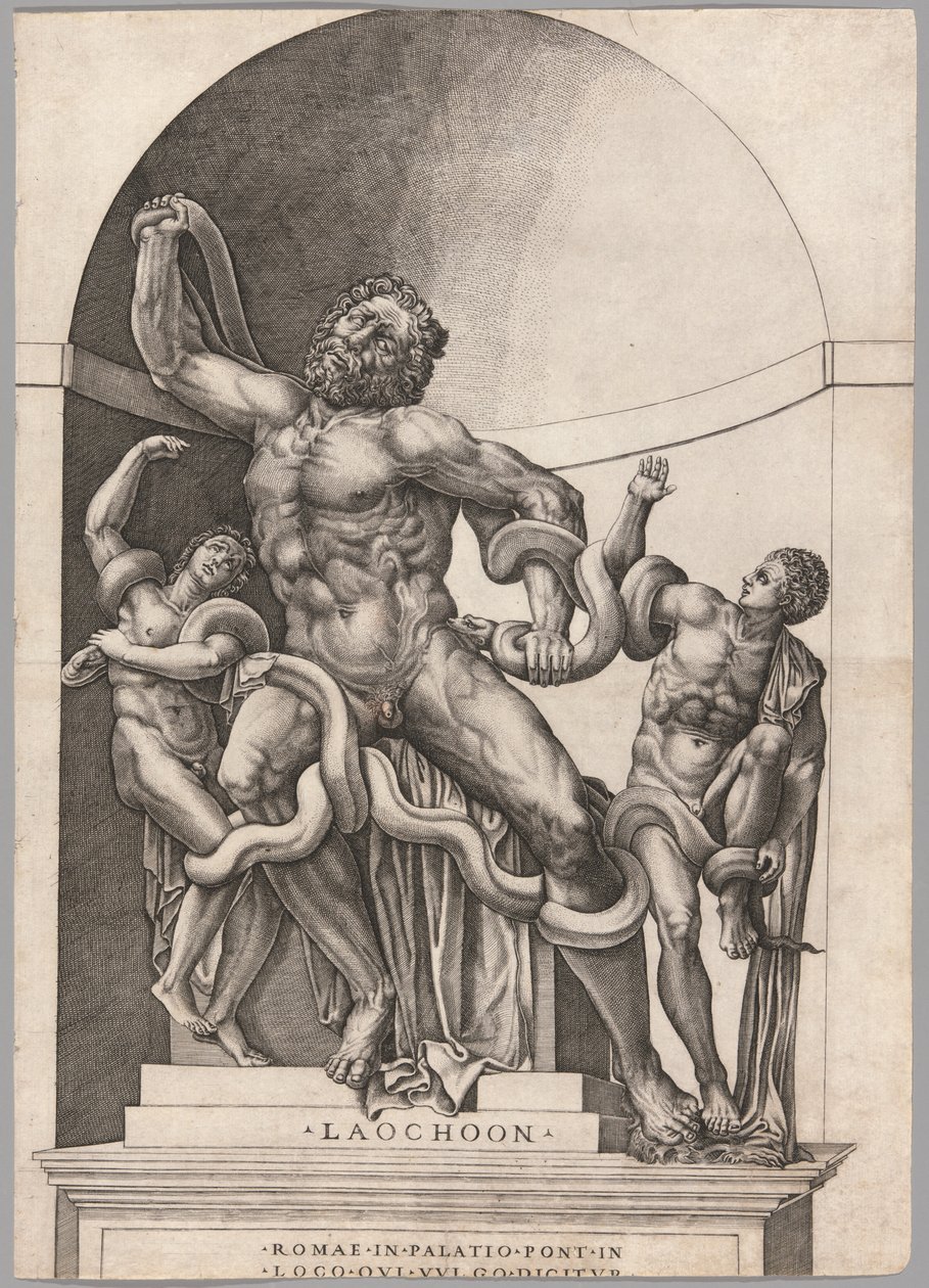 Laocoonte da Nicolas Beatrizet