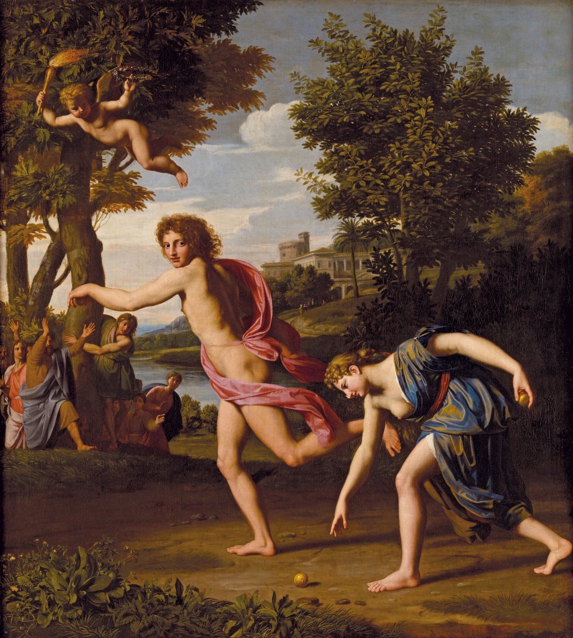 Ippomene e Atalanta da Nicolas Colombel
