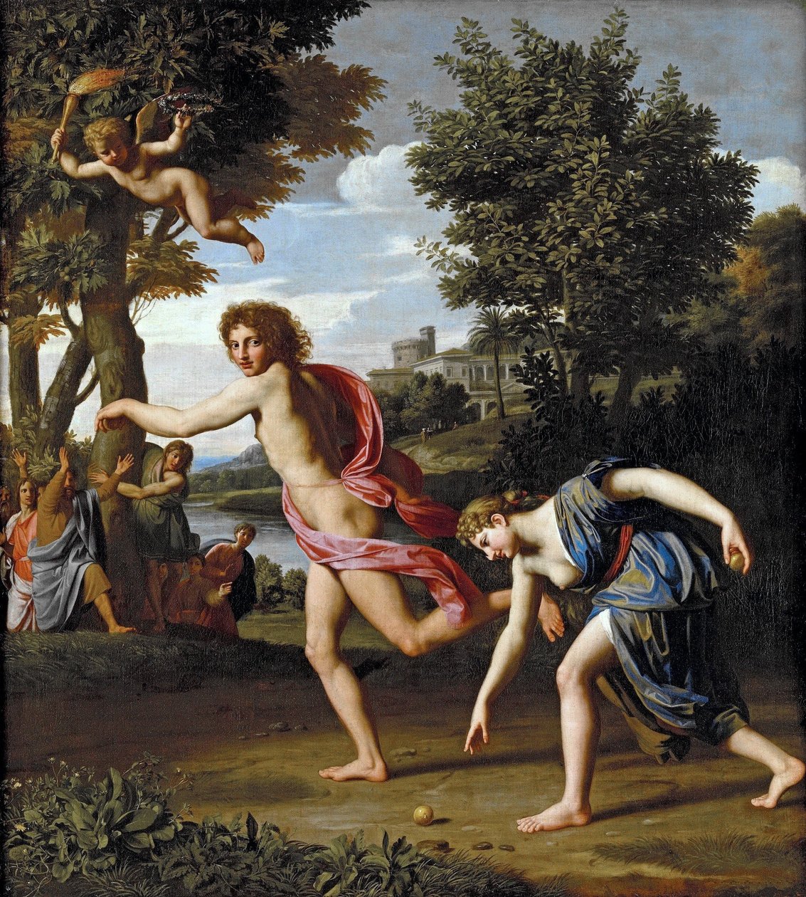 Ippomene e Atalanta da Nicolas Colombel