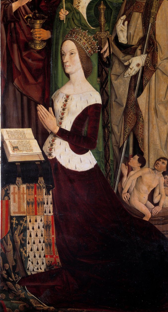 Ritratto di Jeanne de Laval da Nicolas Froment