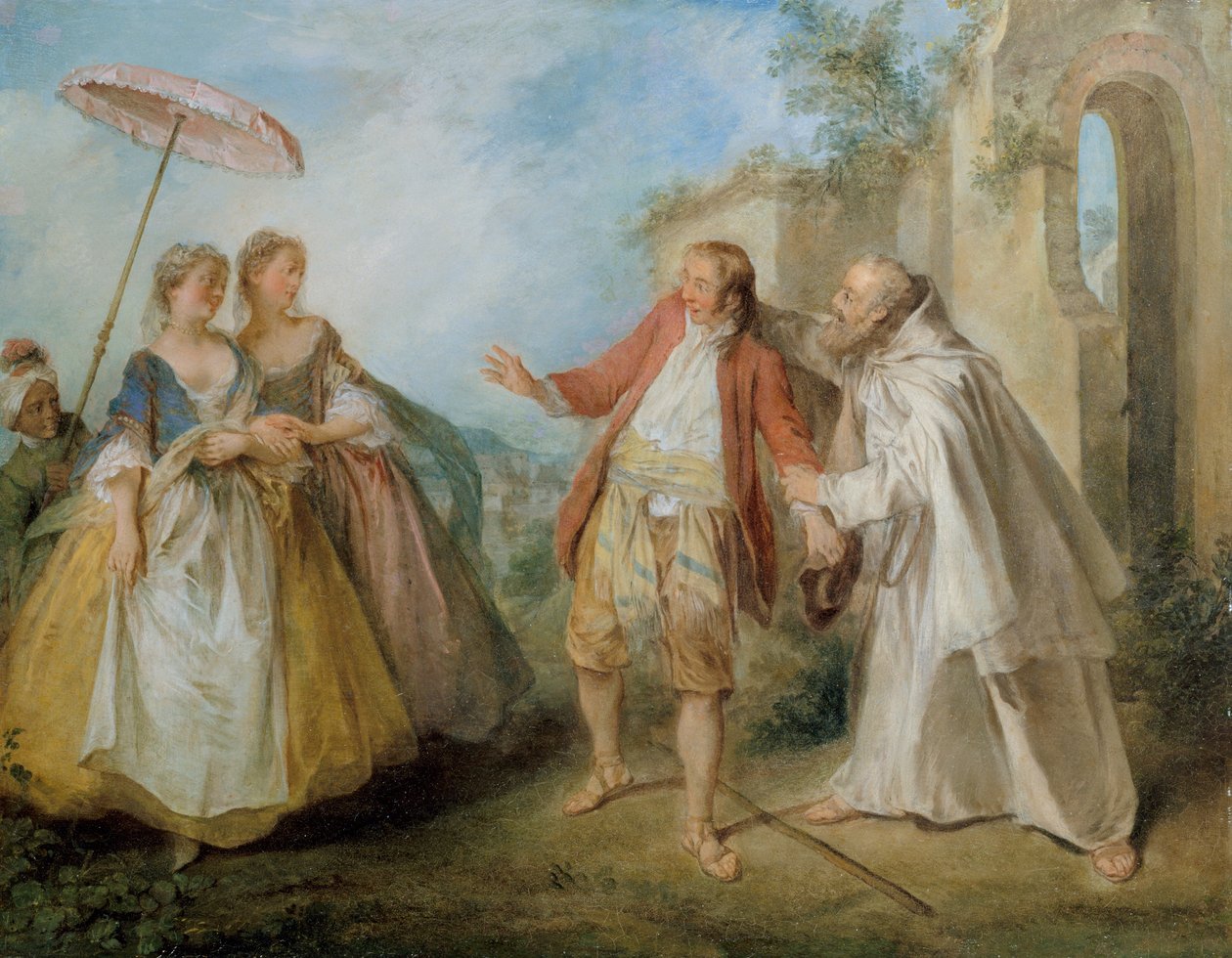 Le oche di Fratello Philippe, ca. 1736 da Nicolas Lancret