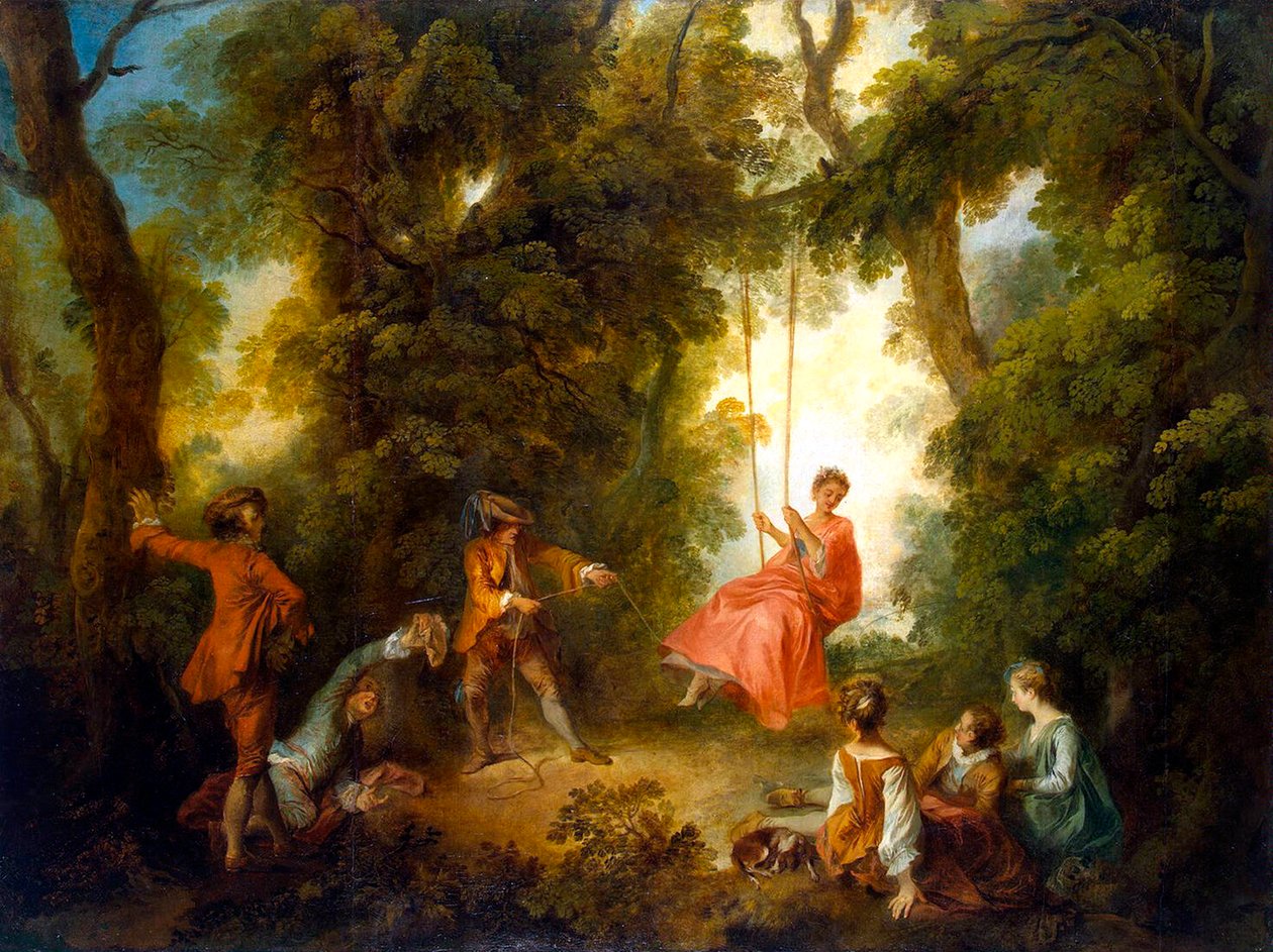 Altalena da Nicolas Lancret