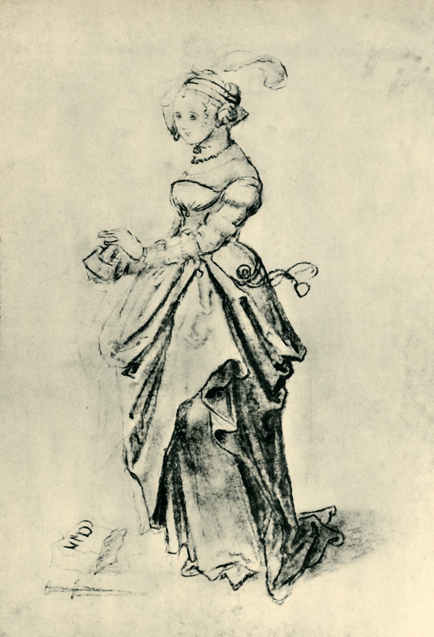Giovane donna, inizio XVI secolo, 1943 da Nicolas Manuel Deutsch