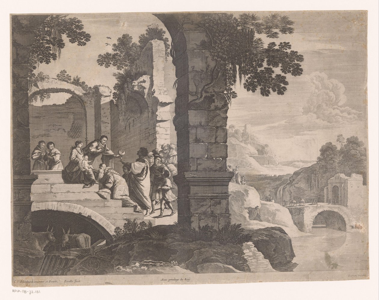 Adorazione dei Magi da Nicolas Perelle