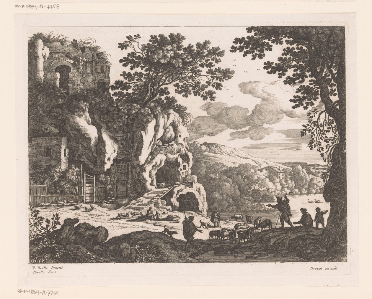 Cefalo e Procri da Nicolas Perelle