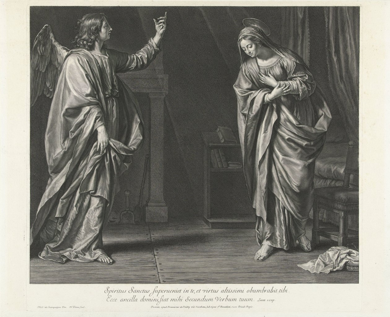 Annunciazione da Nicolas Pitau (I)