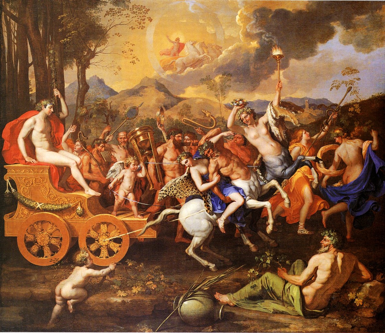 Il trionfo di Bacco da Nicolas Poussin